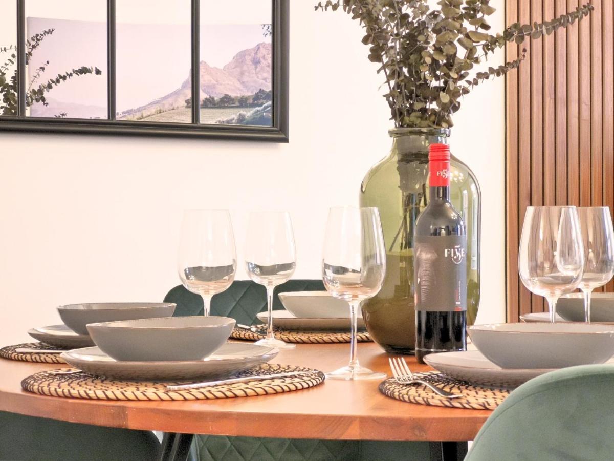 Fynbos Apartments Deluxe, Balkon, Historisch, Parkplatz ไมเซน ภายนอก รูปภาพ
