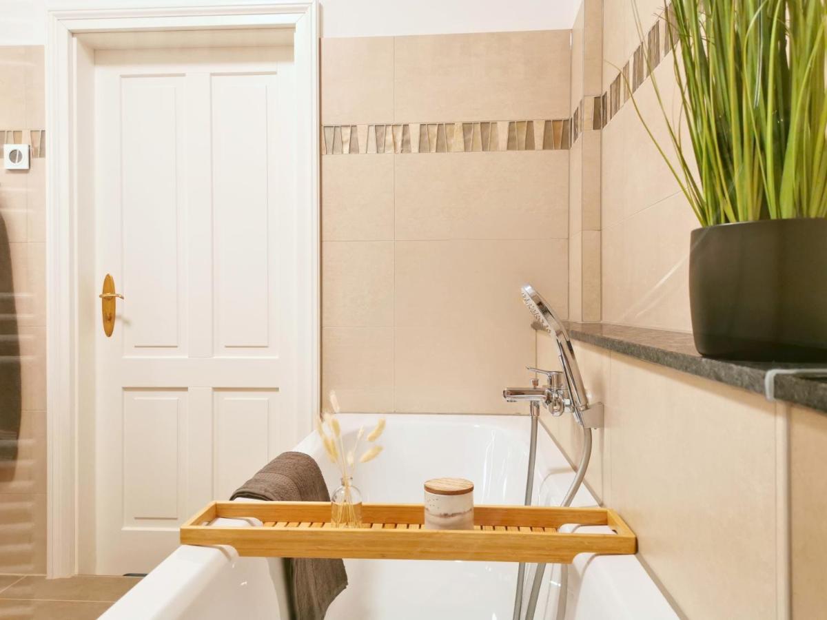 Fynbos Apartments Deluxe, Balkon, Historisch, Parkplatz ไมเซน ภายนอก รูปภาพ